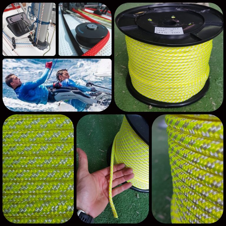 Cordamarket Driza Dyneema-touw, volwassenen, uniseks, geel, 4 mm tot 15 m