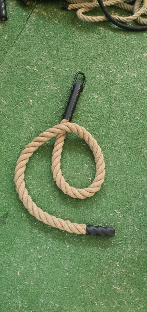 cuerda trepa imitacion cañamo clamp